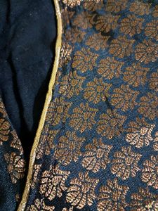 Black And Golden Blouse