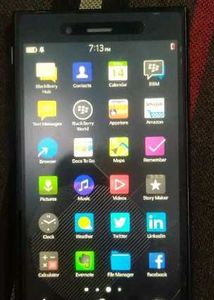 Blackberry Z3 phone