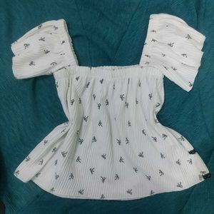 Square neck coquette core top