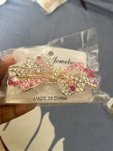 Stone Hair Clip