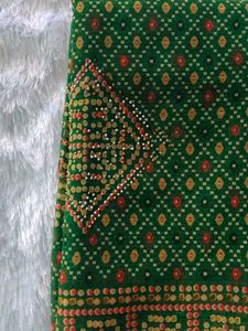 Green Saree