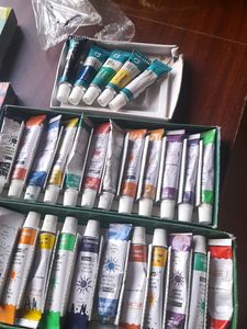 Water color tubes