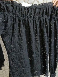 Black Top Bardot