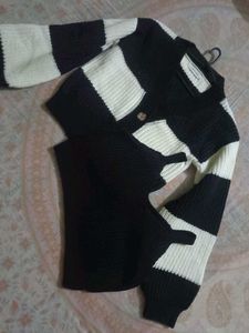 Striped Knit Sweater