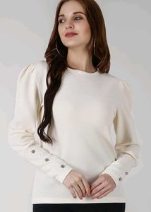 Elegant Puff Sleeve Top