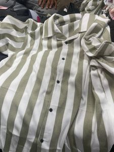 Men’s Hiphop Curban Collar Shirt New With Tag