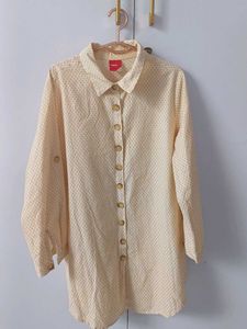 Vintage-Style Patterned Blouse