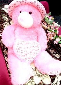 Like New Teddy 🧸 Pink Colour