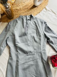 Elegant Grey Dress
