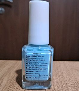 Zudio Sky Blue Colour Nail Paint