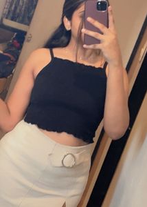 Sleek Black Cami Top