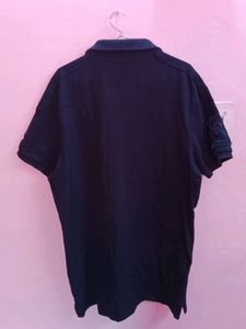 ZARA MAN Navy Blue Men&#39;s Tshirt