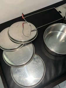 Steel Lunch Carrier Tiffin