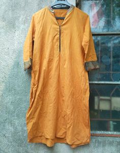 Ethnic Mustard Tunic