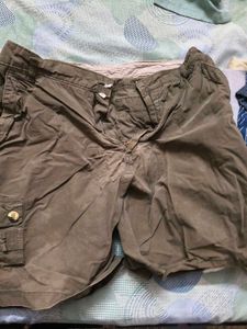 Combo Of 3 Cotton Short For Men  In 32 Waist