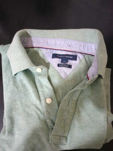 Tommy Hilfiger Light Green Polo Tee