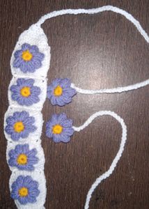 Crochet Flower Hair Accessories