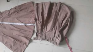 FREE BLUE Skirt with 2 brown pleated skirts