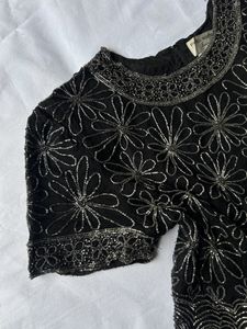 Hand Embroidery Floral Top