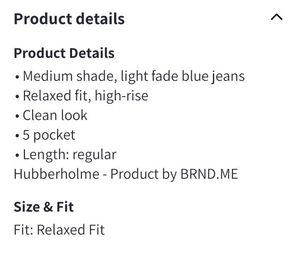 Hubberholme Authentic Jeans