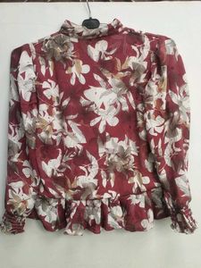 Floral Print Blouse