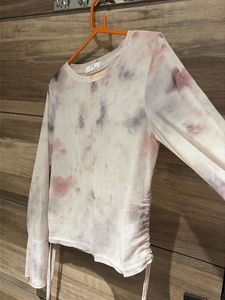 Tie-Dye Long Sleeve Top