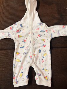 Cute Printed Baby Romper