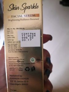 Skin Sparkle Facial Serum