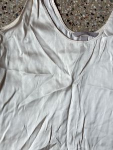 Classic White Satin Top