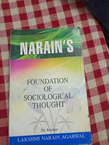 Sociological Thought - Narain's