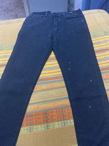 Embellished Dark Wash Denim Jeans