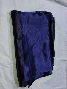 satin Blue fabric Dress Material