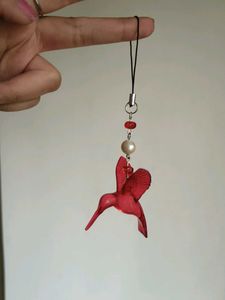 Hummingbird Phone Charm
