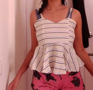 Clinched Waist Top