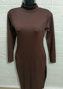 Combo Of Boohoo Midi Dress &amp; Stockins