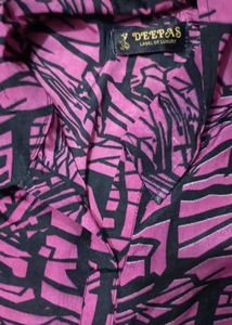 Patterned Mini Dress