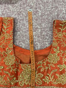 Coral Wedding Spcl Blouse