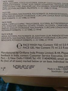 Oriflame Face Scrub