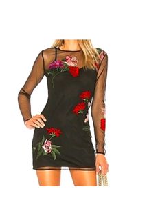 Sheer Black Dress