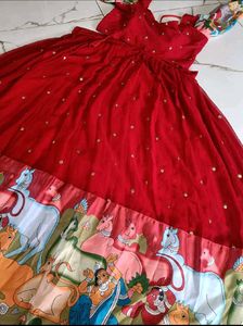 Red Lehanga Choli