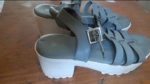 Parada Blue Wedges