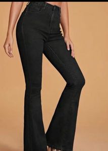Black Flare Jeans