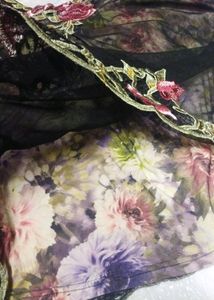 😍3XL NEW 2 LAYERED MULTICOLOUR TOP
