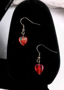 Handmade Heart Earrings