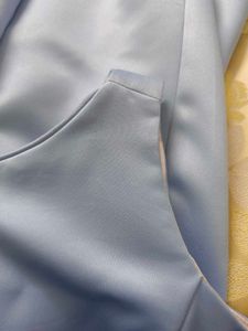 big flared satin gown
