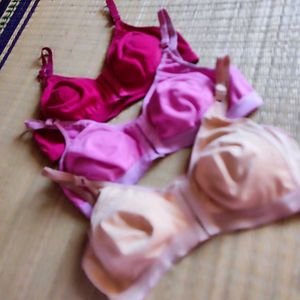 3pcs Combo Front Hook Daily Wear Bra