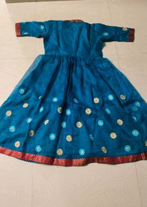 Cotton Blend Beautiful Anarkali Kurta