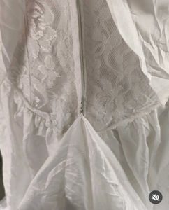 French Lace Vintage 80&#39;s Gown