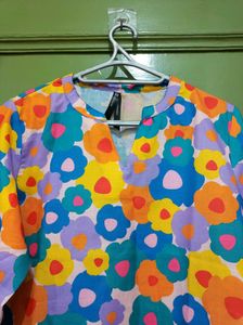 Multicoloured Short Kurti