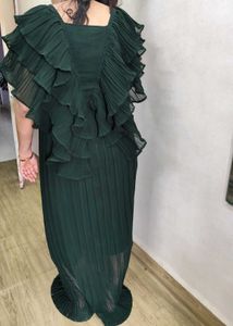 Elegant Ruffled Indo Western Top &amp; Skirt